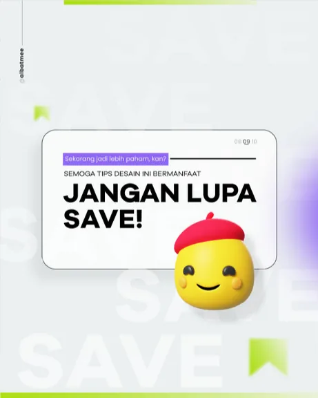 Jangan lupa save!