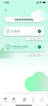Last Activities