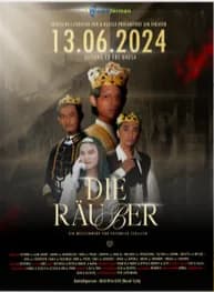 “Die Räuber” theatre poster, 13.06.2024